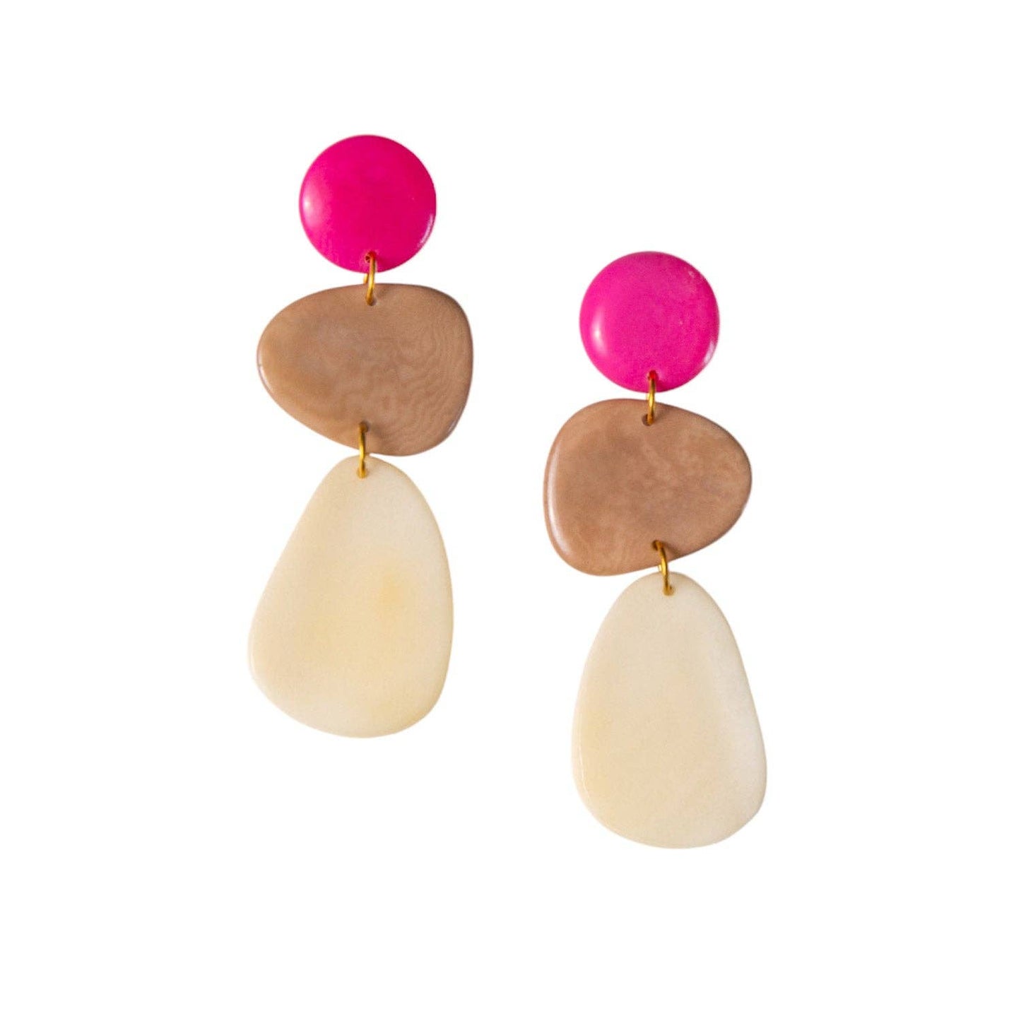 Martu Earrings: Teal