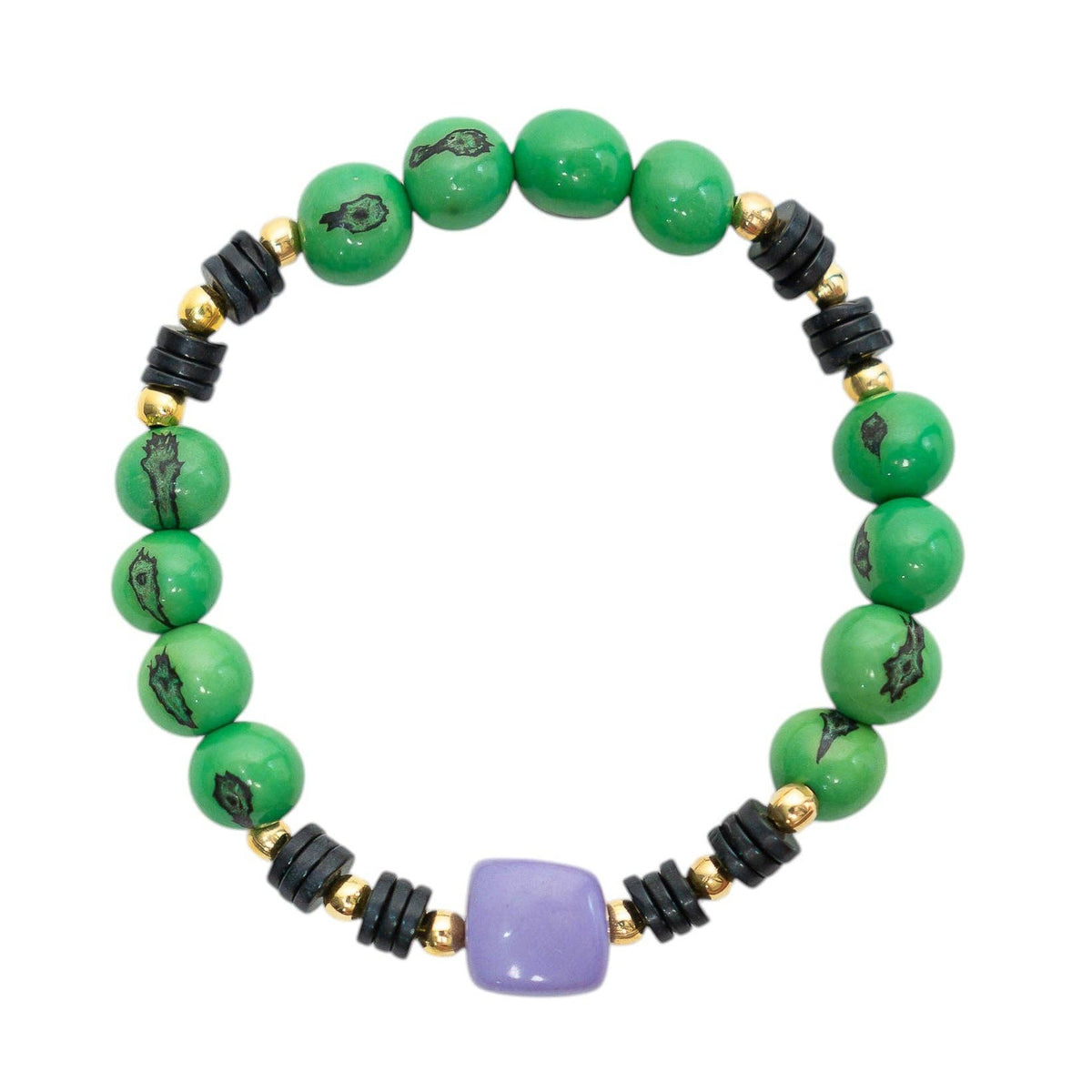 Mika Bracelet: Poppy Coral Combo